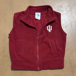 Kids IU Red Fleece Vest